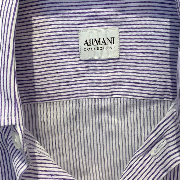 Armani linen button down - Picture 3 of 5